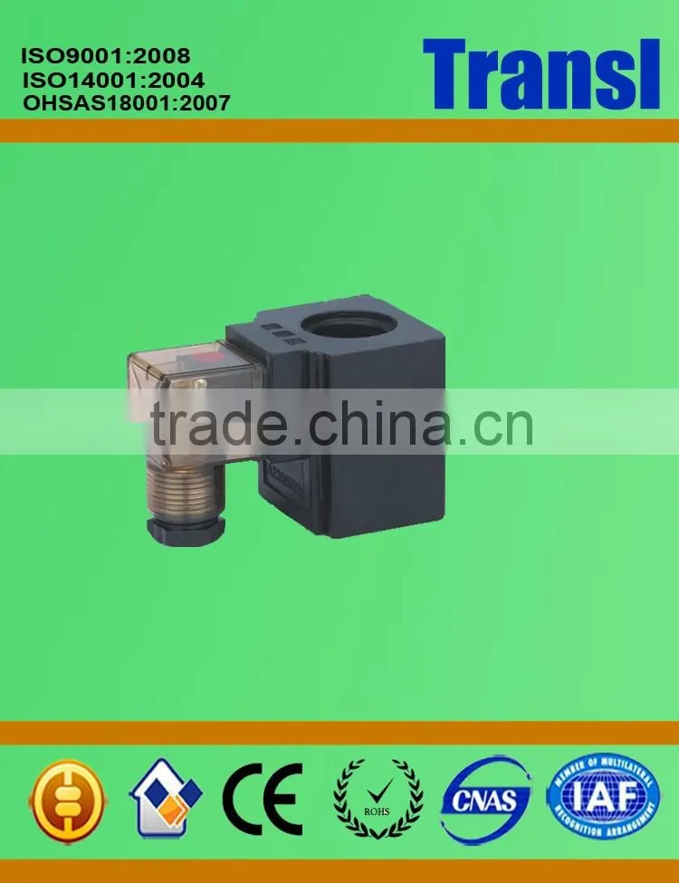 24V 10.5W 55 Ohms Solenoid Valve Coil bobbin coils ,plastic bobbin