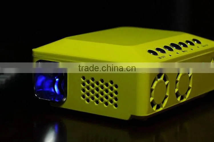Multimedia Home theater Use, Perfect Gift video projector HDMI USB for home cienma use 150 Lumens Cheap mini led projector