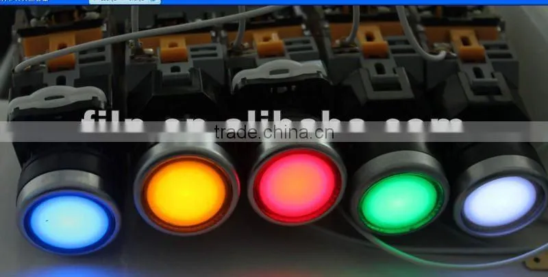 LA38-10D/203 ip65 3 pin push button selector switch