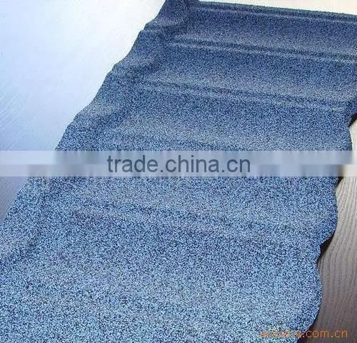 COLORFUL STONE ALUMINUM ROOFING TILE