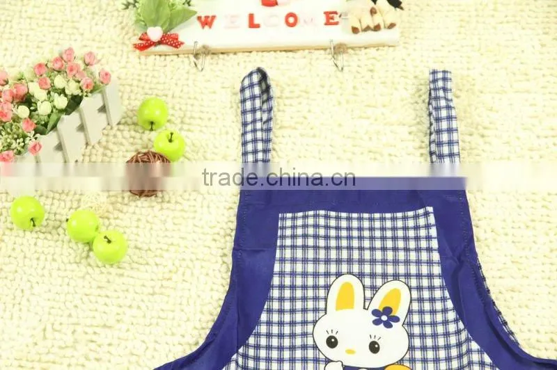 rabbit animal printed cheap polyester apron
