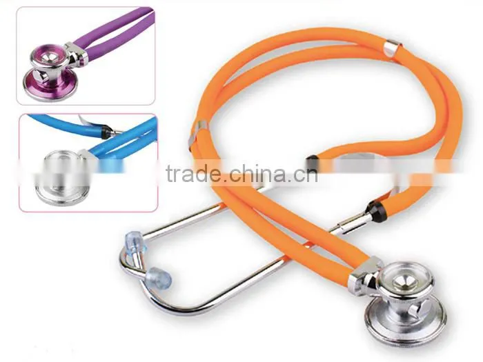 Medical Sprague Stethoscope, Neon Orange