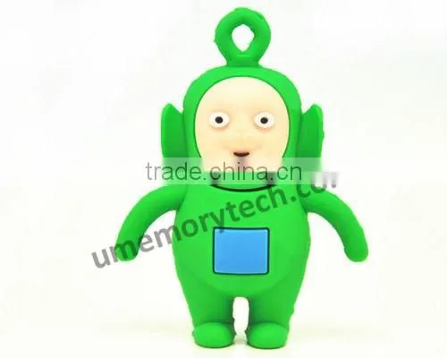 Lovely Teletubbies shape usb flash drive, bulk 4gb usb2.0 pen drive