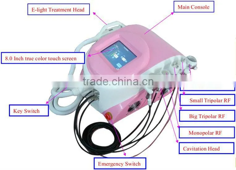Hot selling! ultrasonic cavitation machine for skin rejuvenation&fast weight loss