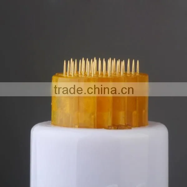 Supply Stamp 40 Pins Titanium Alloy Micro Needling Derma Roller Size