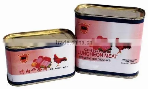 ready to eat canned halal luncheon meat
