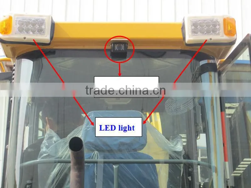 china cheap radlader zl16f,joystick,snow blade