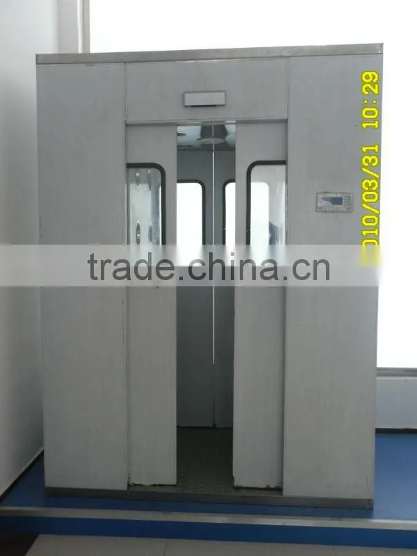 Automatic clean room air shower