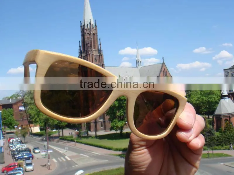 natural bamboo sunglass