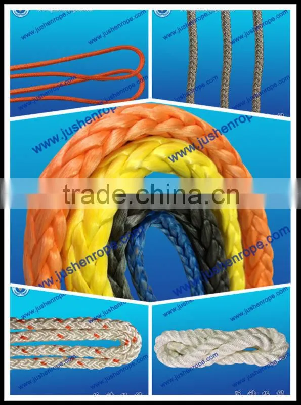 Gold line nylon rope for packing and decoration