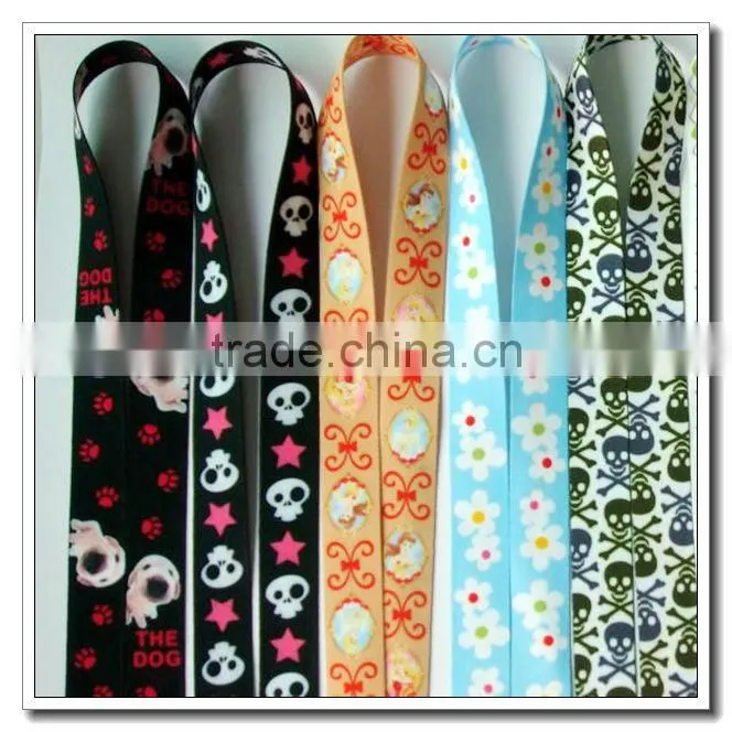 Nylon lanyard card holder for breeches