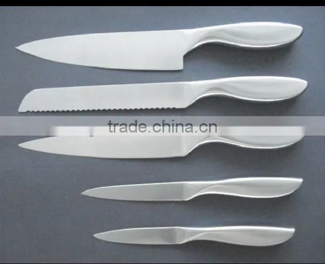 stainless steel kinfe sets 5pcs