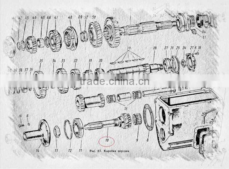ZIL KAMAZ GEAR