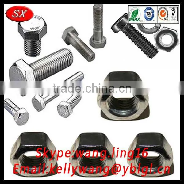 China customized OEM Stainless steel hex head bolt/socket cap bolts from Chinese manufacture