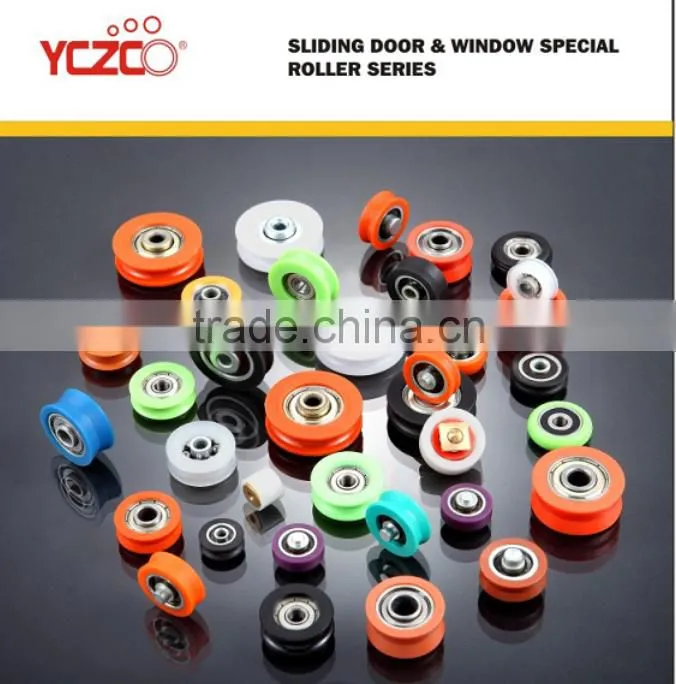 Noiseless and fastly sliding door roller 696 square roller