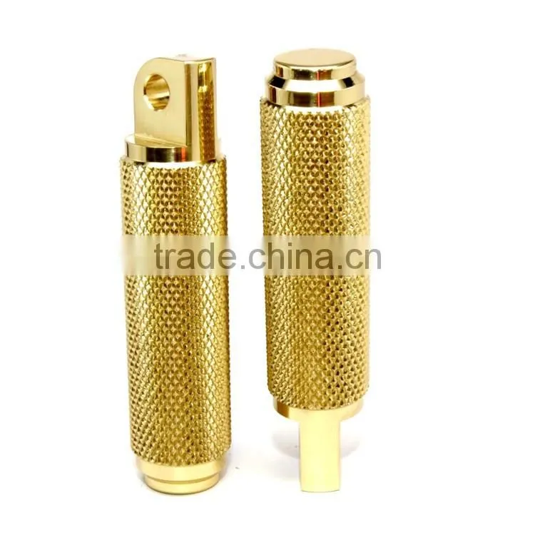 Customized high precision cnc machining cnc brass knurled tube/pin