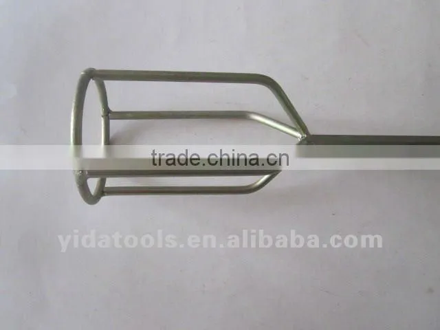 Chrome plated finish paint mixer