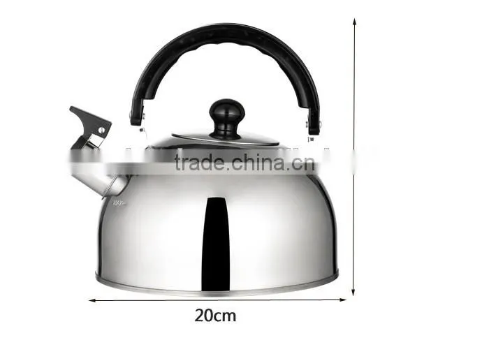 high quality stainless steel whisting kettle