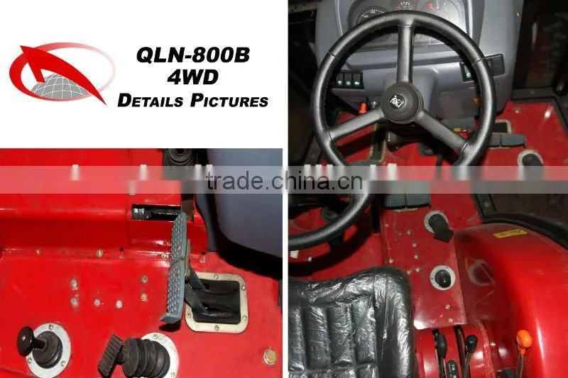 Hot Sales!!! QLN-854 wheel tractor 85hp 2wd First Time Spare Parts For Free