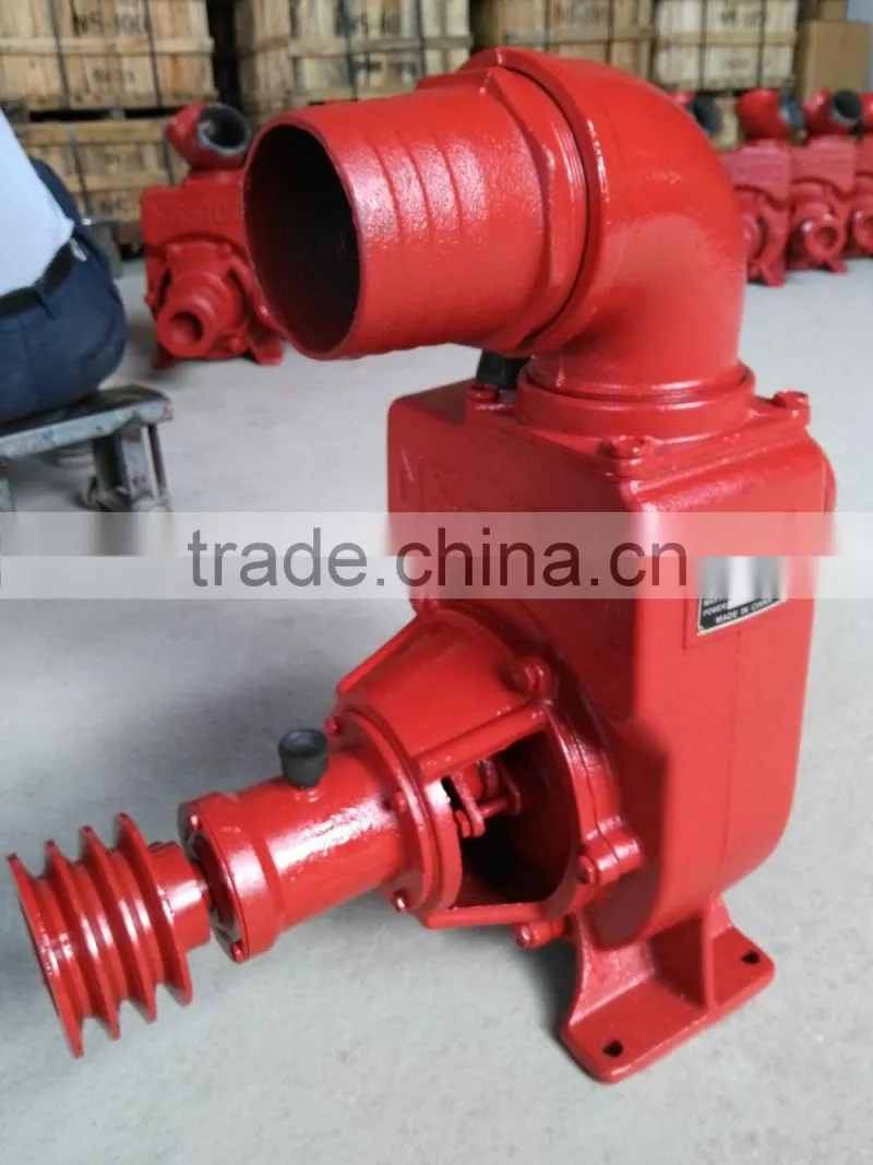 belt driven farm irrigation water pump