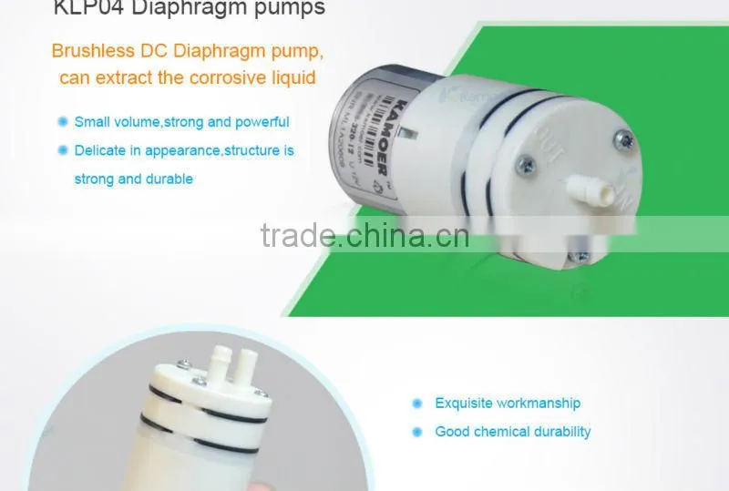 kamoer Mini Vacuum Pump used in lab, with negative pressure gauge