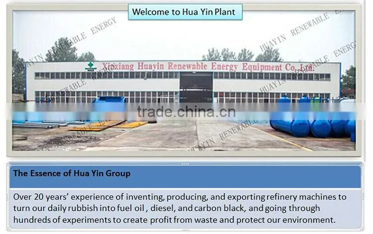 Oil Pyrolysis Recycling Machine Maker for Fuel Oil Carbon Black