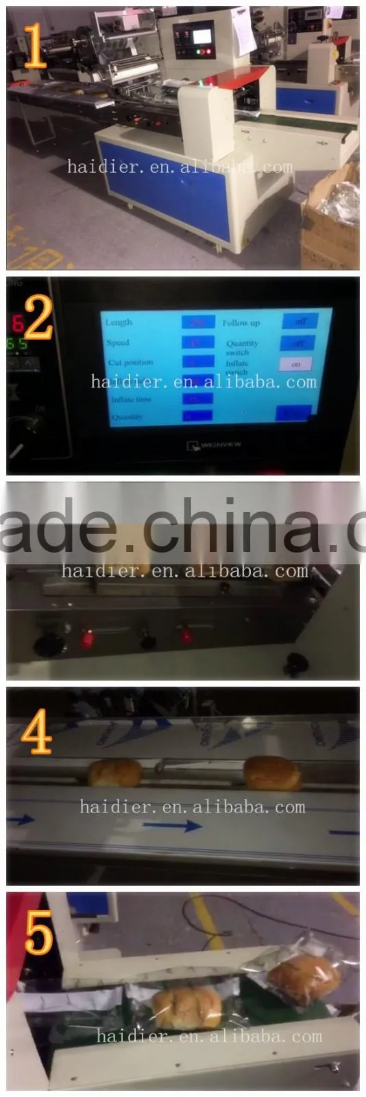 450mm Pillow Packing Machine