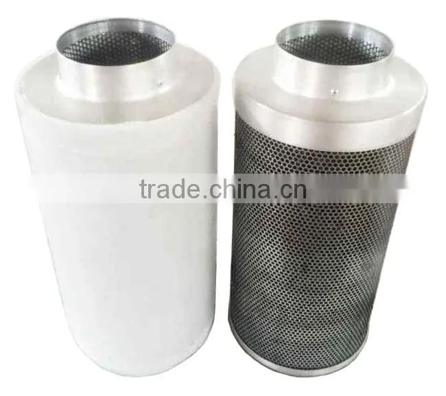 aluminum flange carbon filter,6"hydroponic carbon filter,8" carbon filter and inline fan