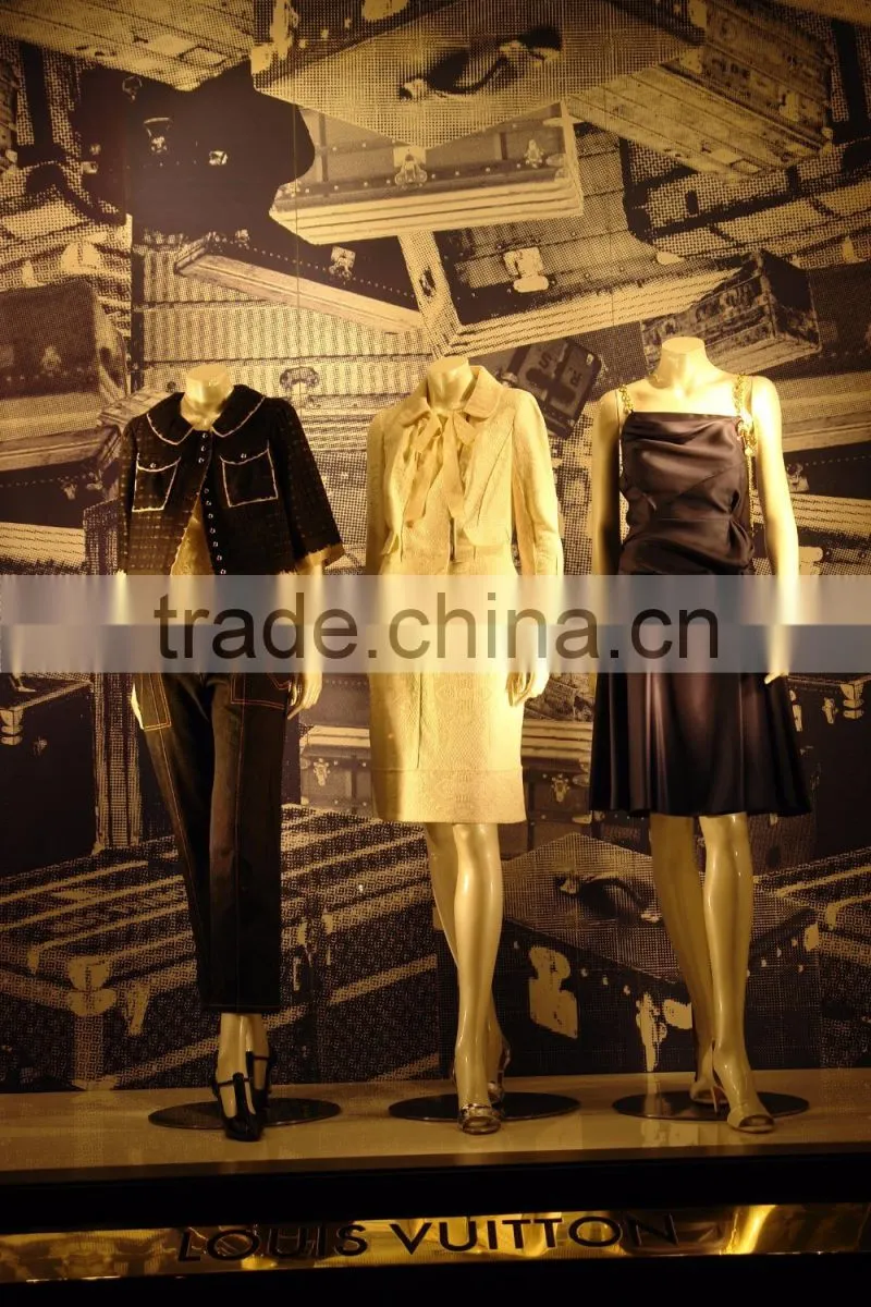 2016 hot sale fabic tailor mannequin female for wedding dress display