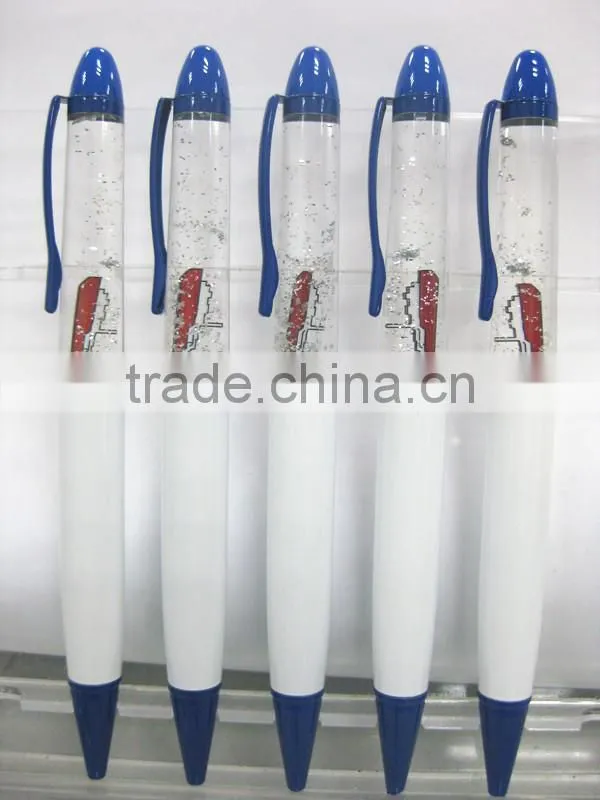 Metal aluminum floating liquid pen