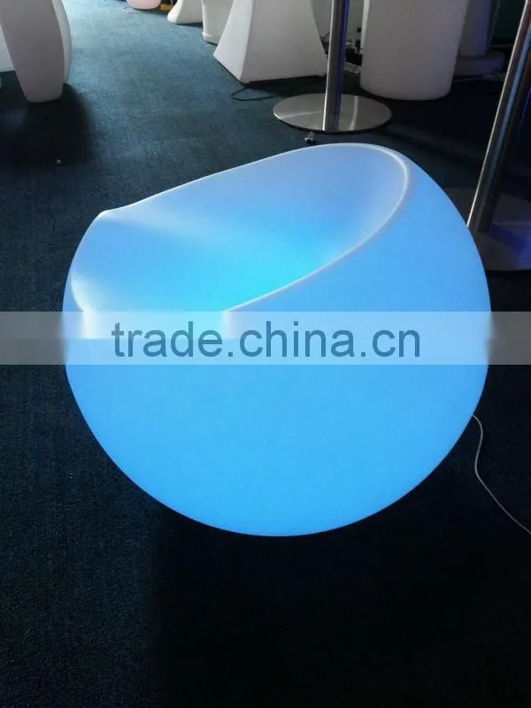 LED Remote Furniture Apple Chair/LED Waterproof Apple Chair/Hot Sell LED Rechargeable Apple Chair/LED Outdoor Lawn Apple Chair