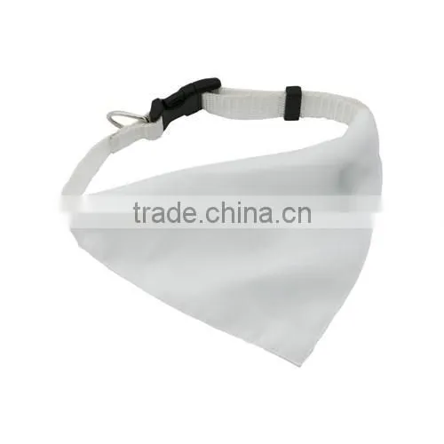Best selling durable polyester pet bandana collar dog collar