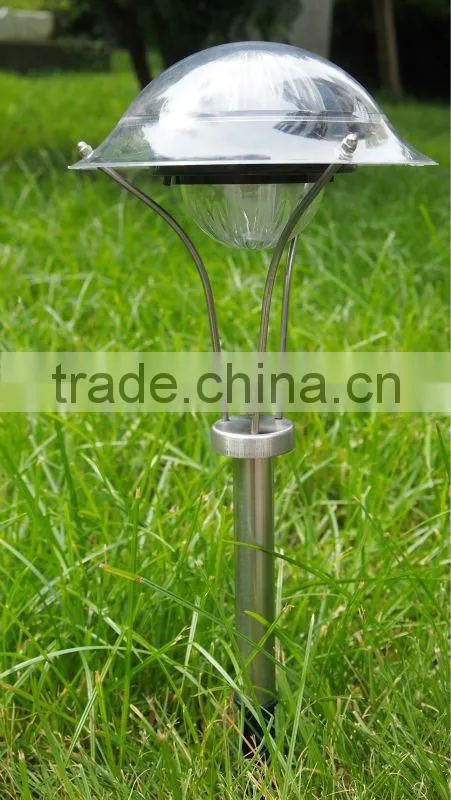 Beautiful courtyard garden solar lighting