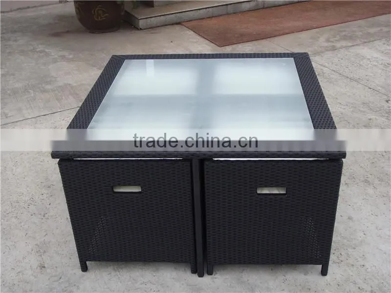 Modern Outdoor Furniture Rattan Club Bar set