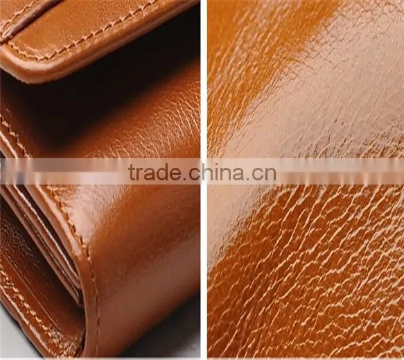 Custom many color woman's leather purse