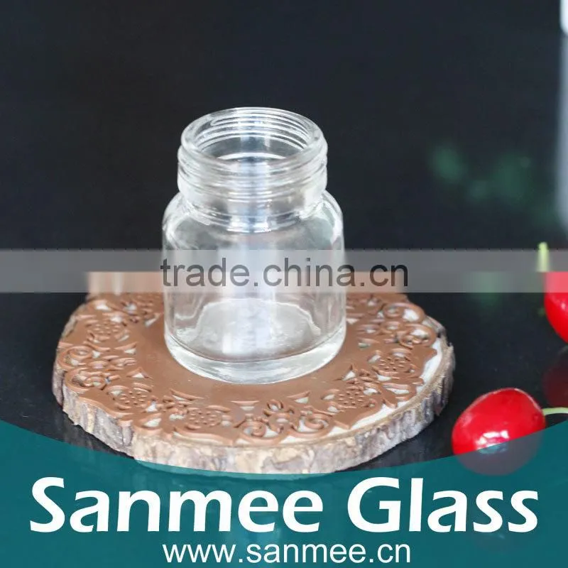 Supplies Glass Pot 40ml Transparent Glass Bottle For Perfume