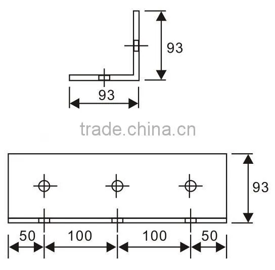 JINXIN High Quality Stainless Glass Wall Fitting Accessories