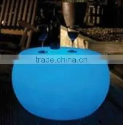 led lighting table set/bar tables for sale/led lighting furniture