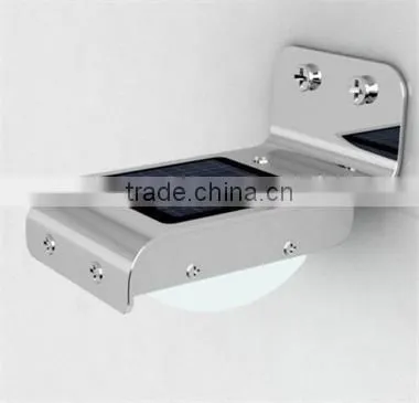 2016 New Coming Solar Motion Sensor Lights Steel Metel Material Rainproof Ourdoor Installation PIR sesnor Light