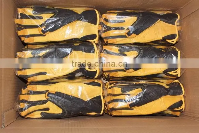 Neoprene Vibration Resistance Artificial Leather Working Gloves