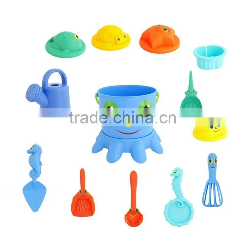 Cheap mini summer toy plastic beach buckets toy educational magic sand toy for kids