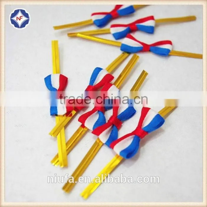 Metallic Twist Ties For Cake Candy Sealing Bags Lollipops Pack Biscuit Decoration/Wire Twist Ties