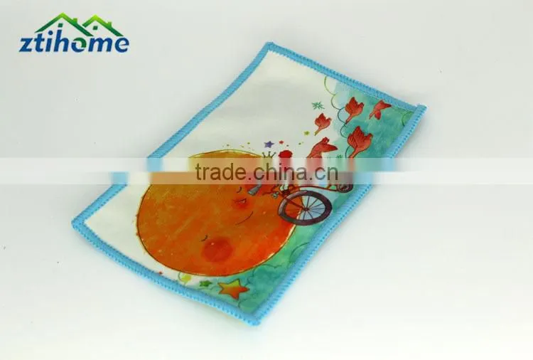 microfiber screen cleaning cloth,with two usage sides