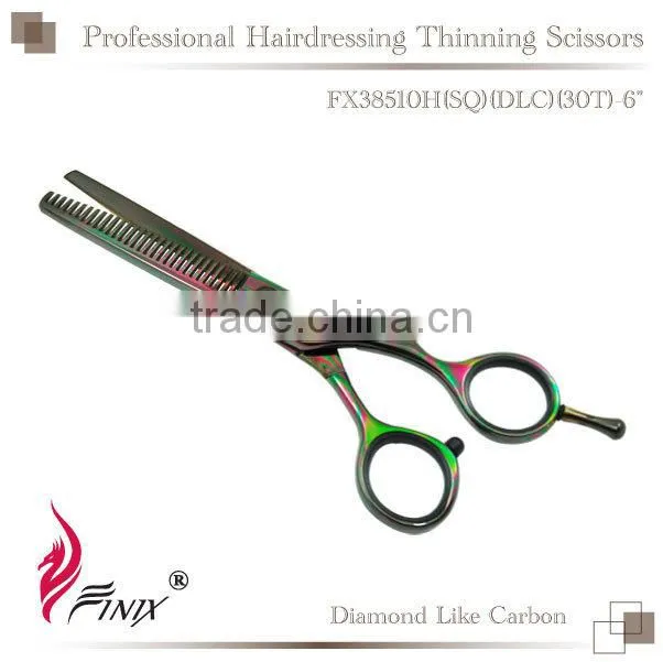 Professional Diamond Like Carbon Coating Cobalt Hair Scissors