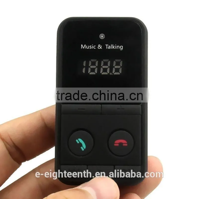 2016 Wireless Bluetooth handsfree FM Transmitter Modulator Car MP3 Player SD USB LCD Remote