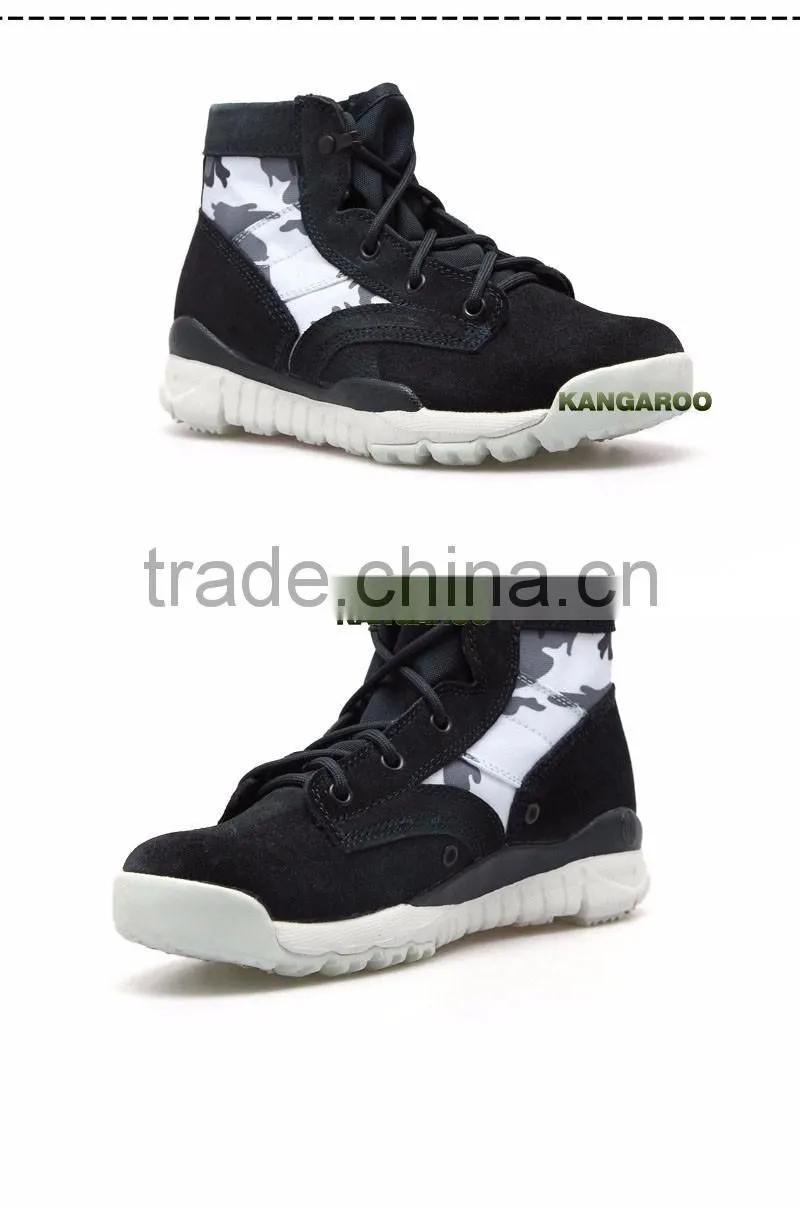 China Cheap Black Laced Boots For Men
