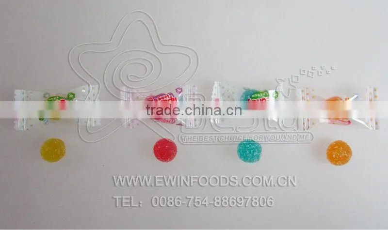 Colourful Ball Shape Soft Super Sour Candy