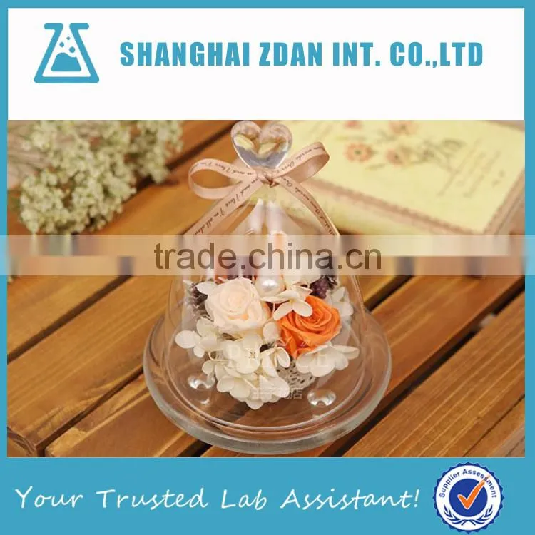 Glass Shade Preserved Flower Cover