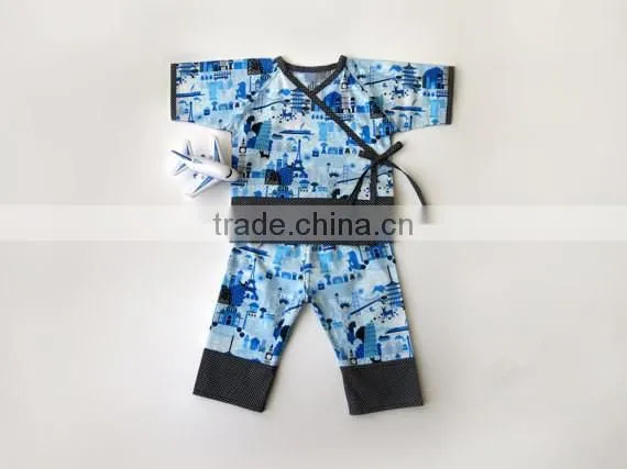 High End Custom Wholesale Cute Printed Boys Pajamas