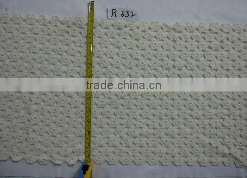 fashion dress lace fabric&floral dress fabric